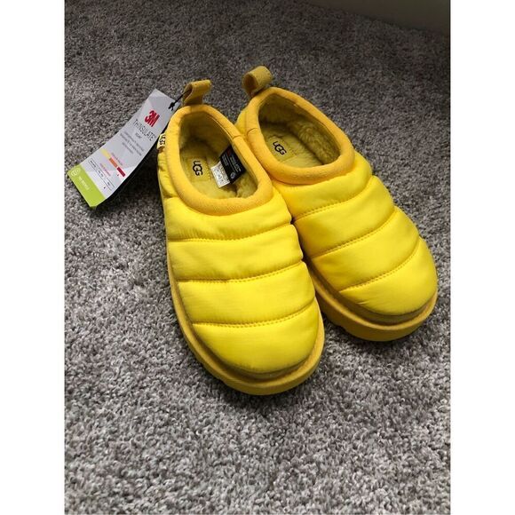 UGG Canary Yellow Tasman Slippers Women’s Size 7 - Picture 1 of 5